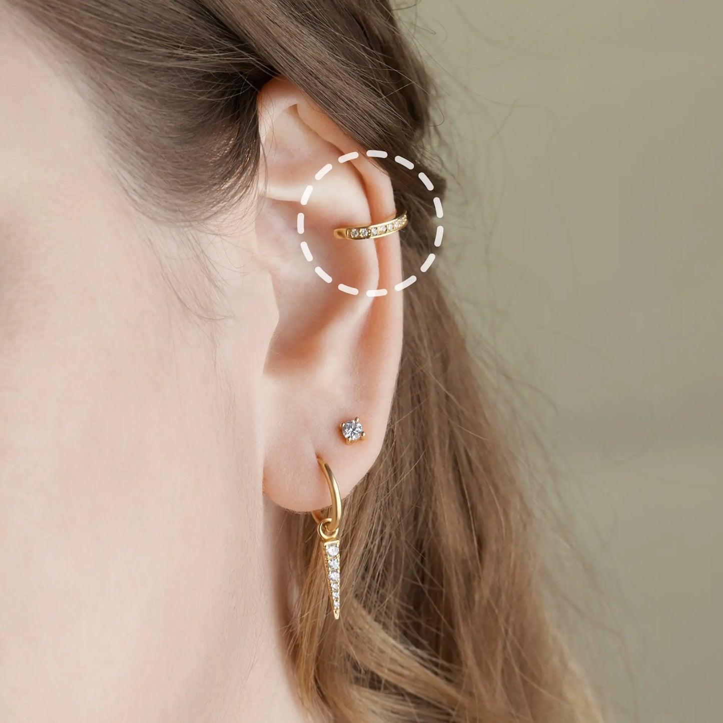 Cartilage Ear Cuff - Saryiah